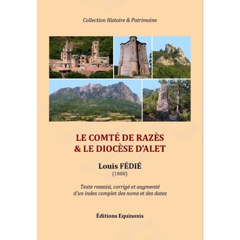 Le comté de Razès et le Diocèse d'Alet – Louis Fédié